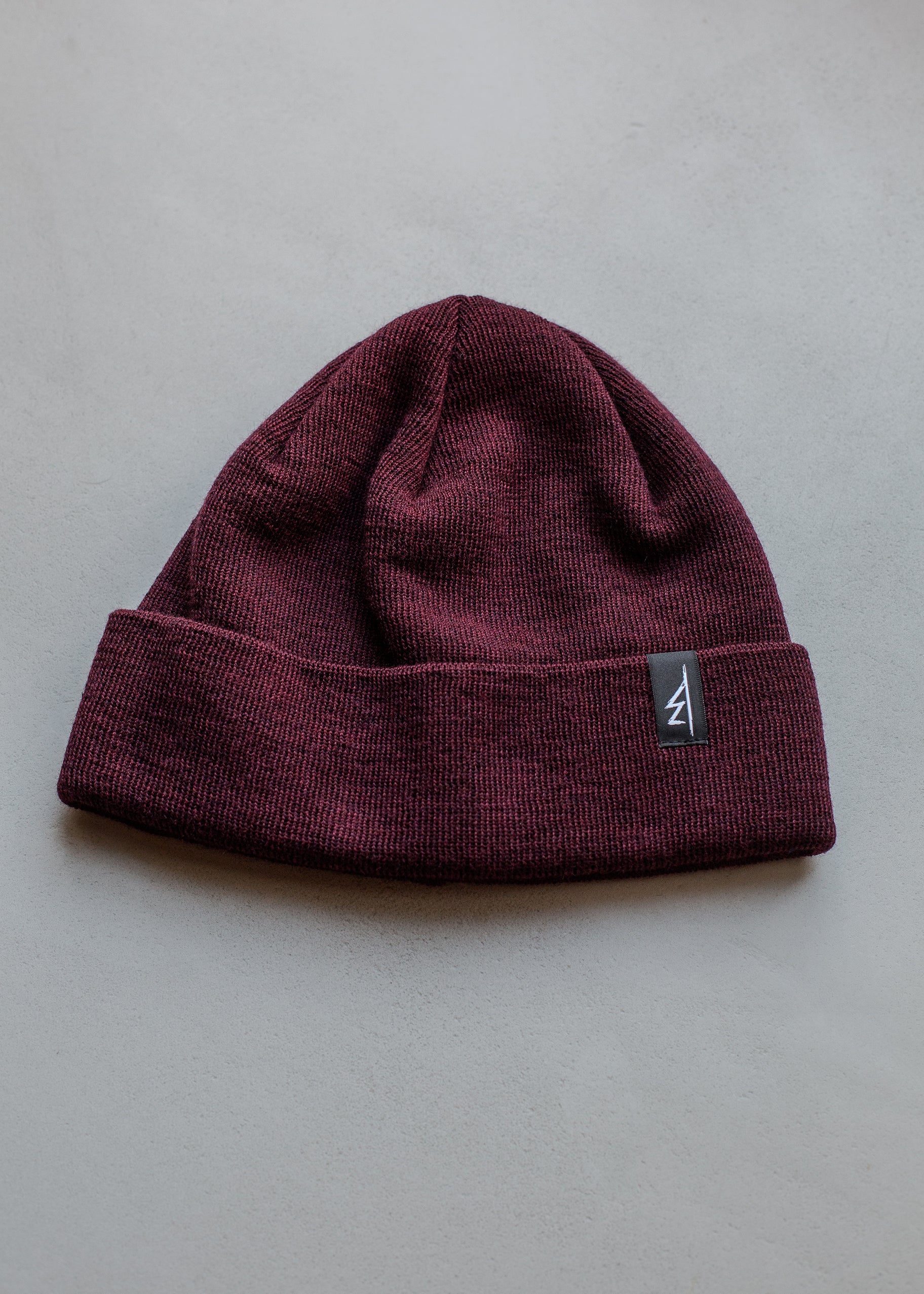 MERINO BEANIE BURGUND