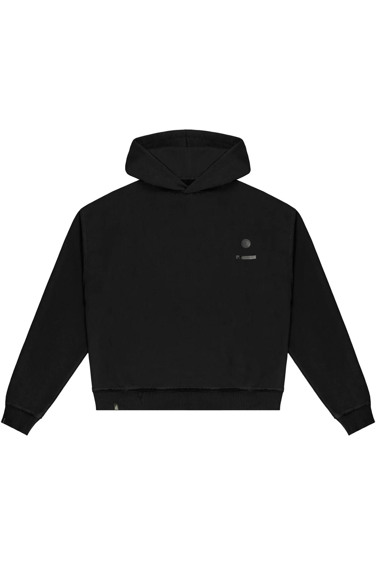 RAW CUT BOXY HOODIE